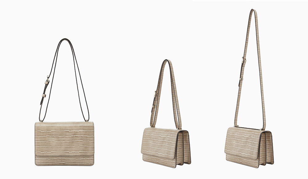 @kimjeii #OOTD Croc Heather Bag (Hazelnut)