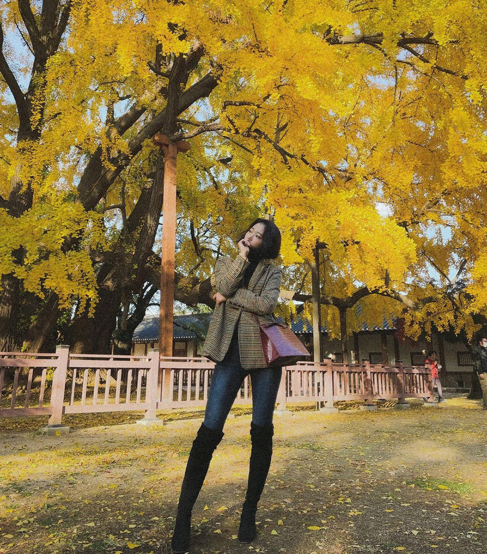 @scy__smine #OOTD Croc Dahlia (M) Bag (Tawny Port Wine)