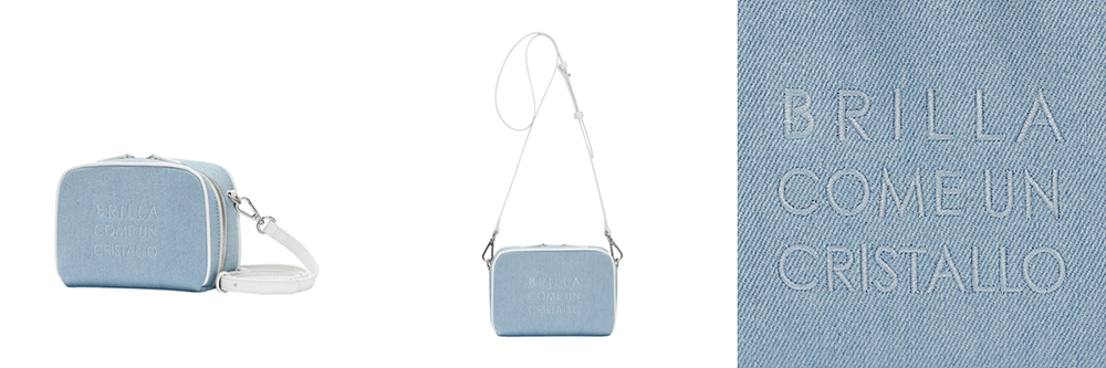 @jeannnkang #OOTD BBYB MARCE Mini Bag Denim (Light Blue)