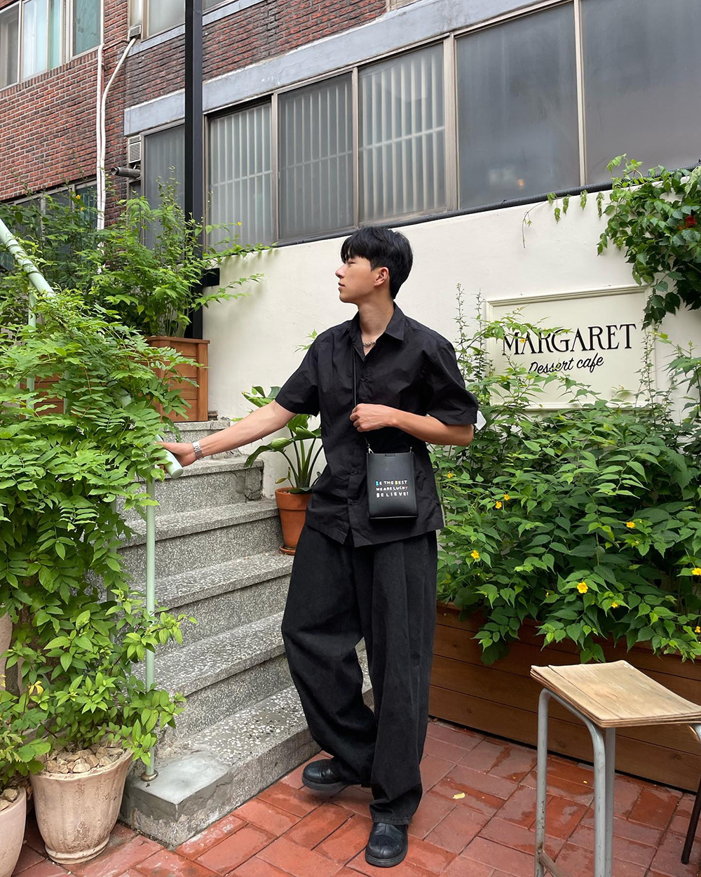 @oddyune BBYB MARCE Unisex Mini Square Bag (Jade Black)