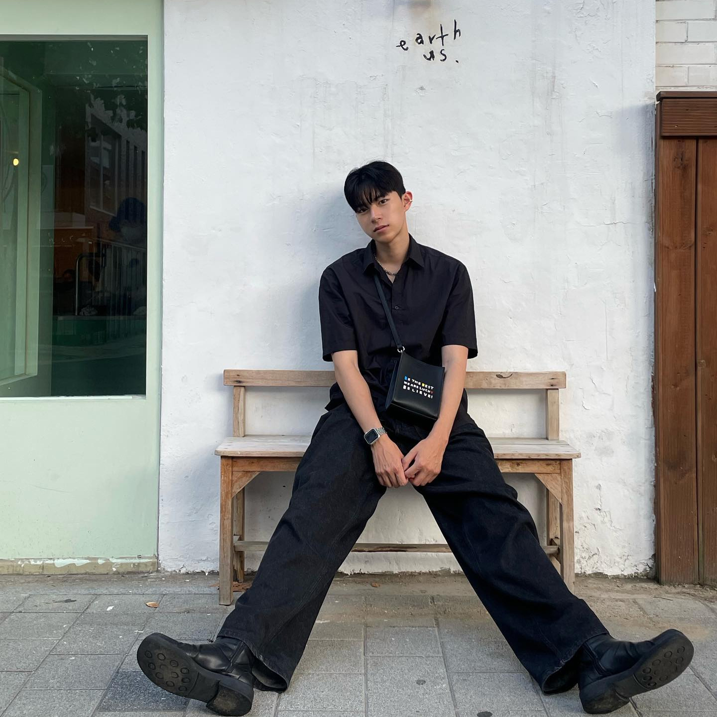 @oddyune BBYB MARCE Unisex Mini Square Bag (Jade Black)