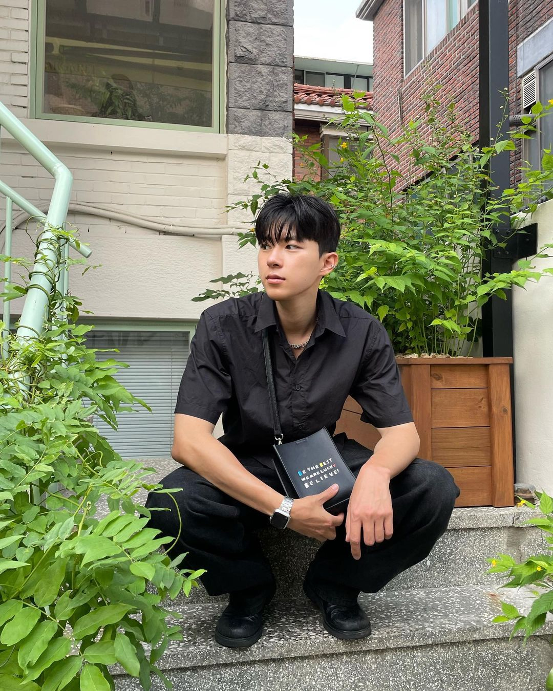 @oddyune BBYB MARCE Unisex Mini Square Bag (Jade Black)