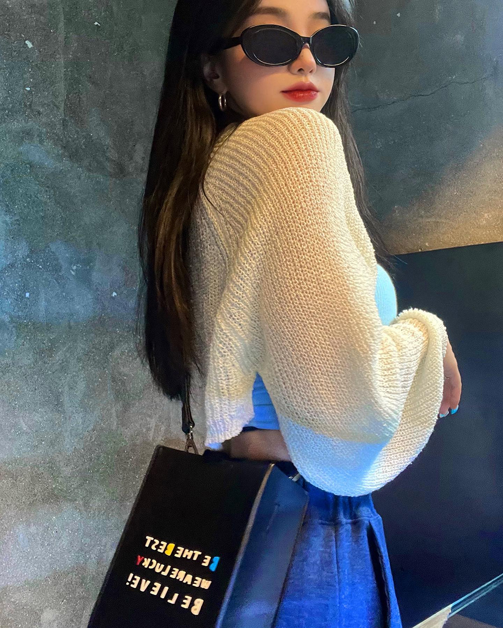 @hwa___ya BBYB MARCE Unisex Mini Square Bag (Jade Black)