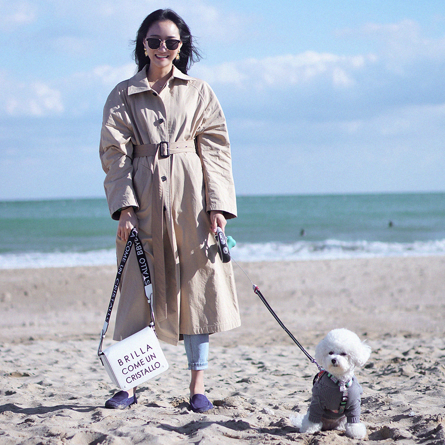 @jkeely_ #OOTD MARCE Shoulder Bag (Titanium White)