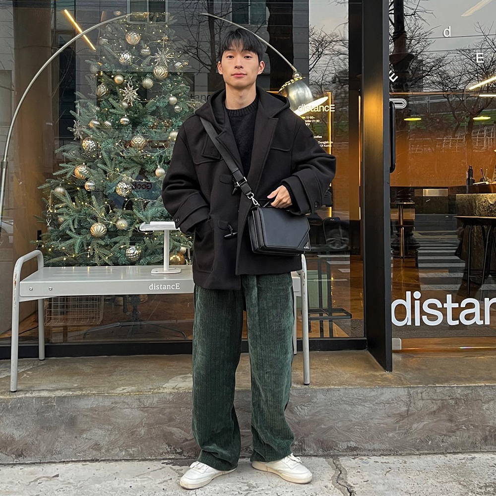 [@__sungchul] Mago Unisex Satchel Cross Bag (Jade Black... | Karim Rashid