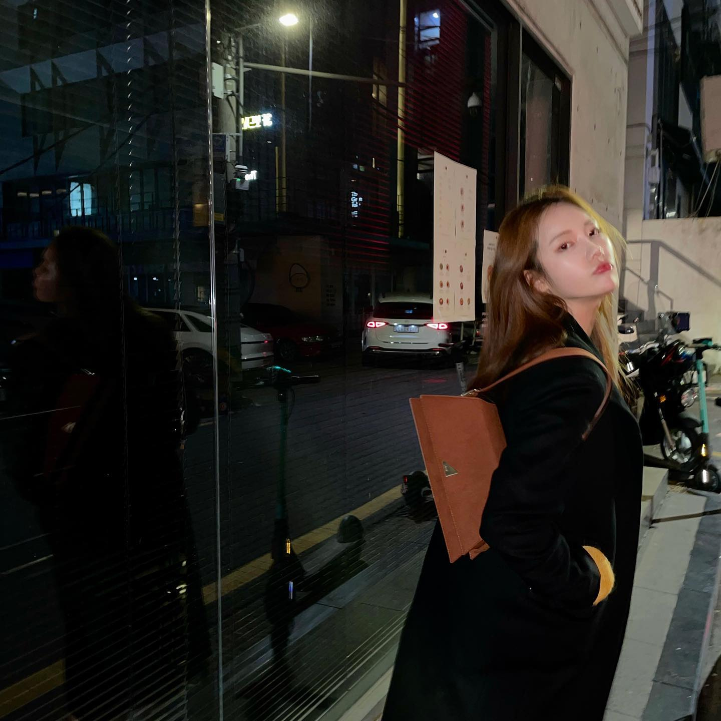 [@sub.nnn] Miu Suede Shoulder Bag (Friar Brown) | Karim Rashid