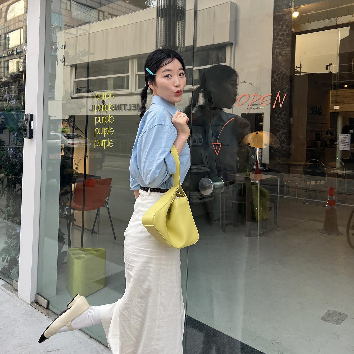 [@k.susuu] [BBYB X 황보] BO.Y Bag 보이백 (Yellow) | Karim Rashid