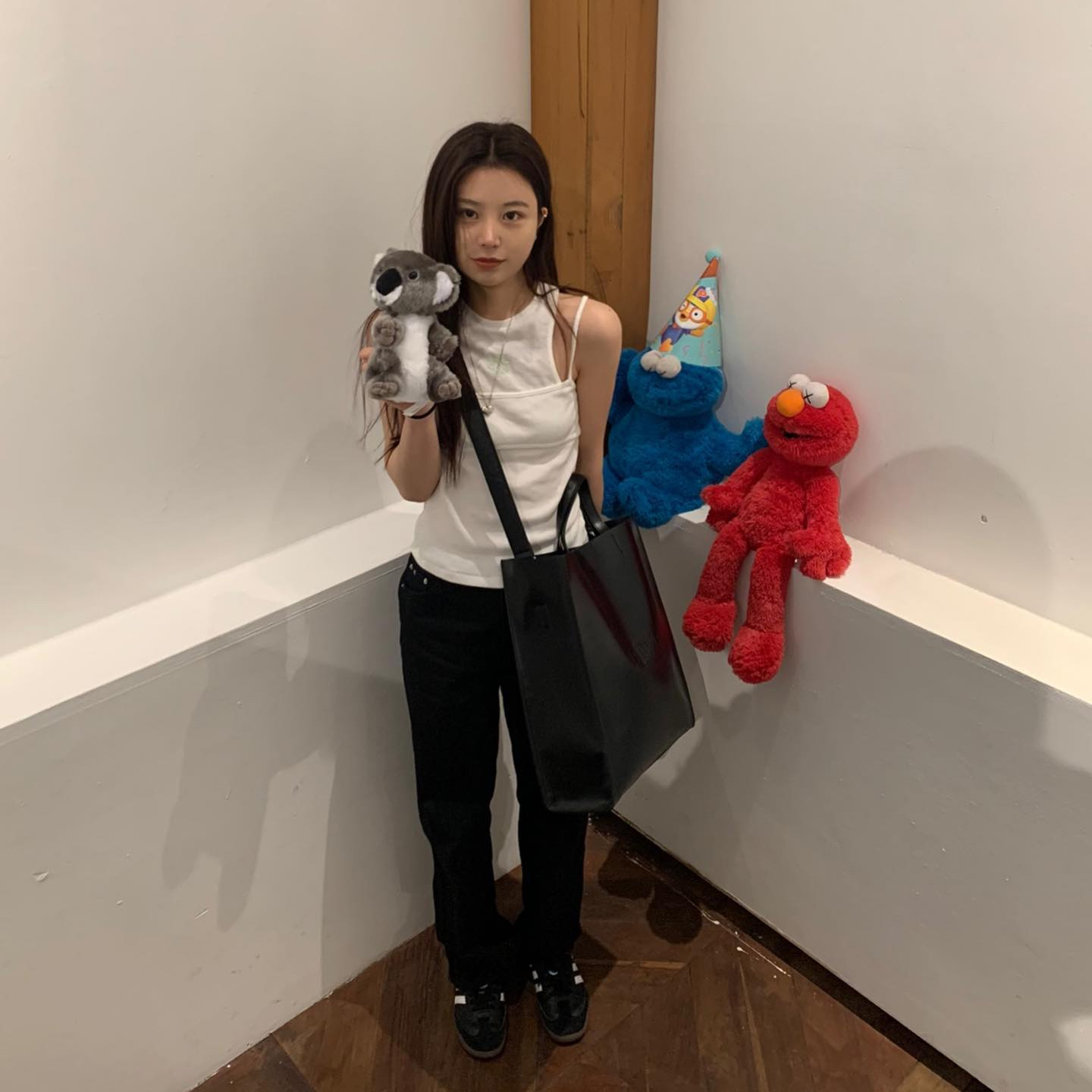 [@herloveliness_] Nov Unisex Large Tote Bag (Crinkled B... | Karim Rashid