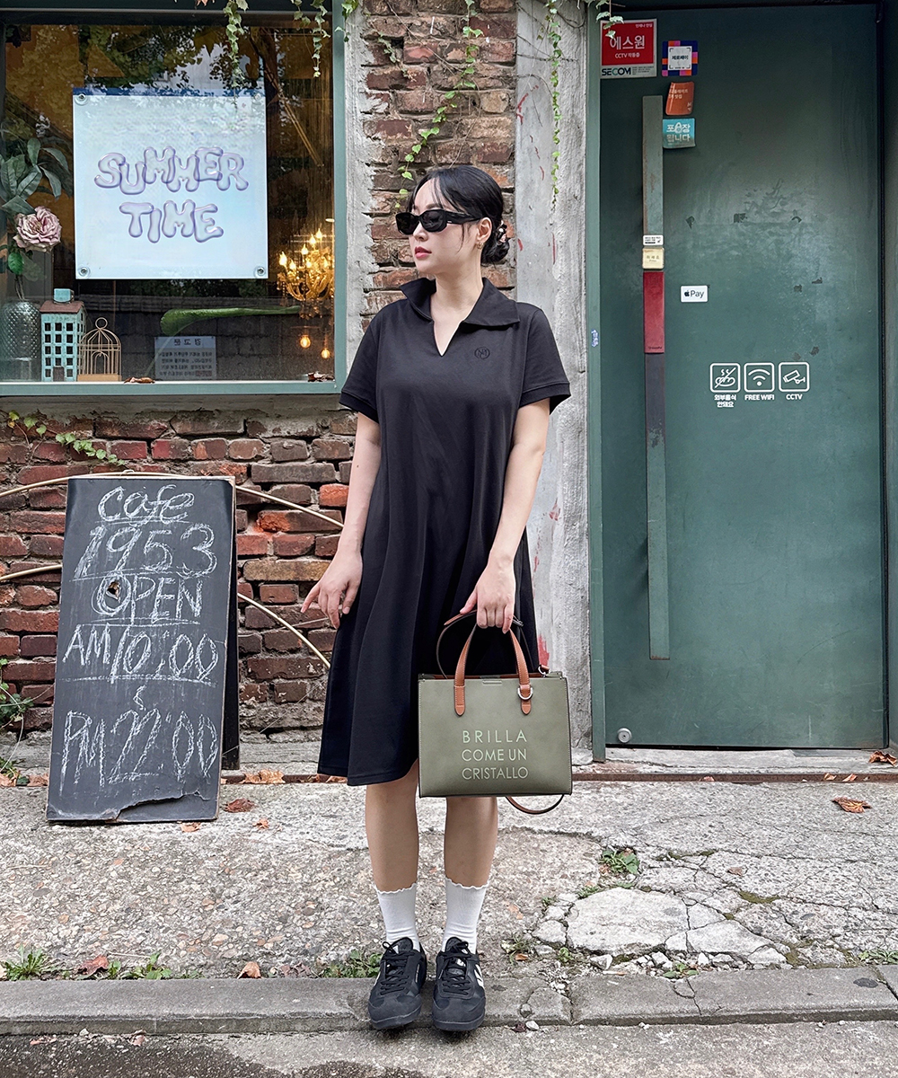 @w.sb.w MARCE Half Tote Bag (Khaki)