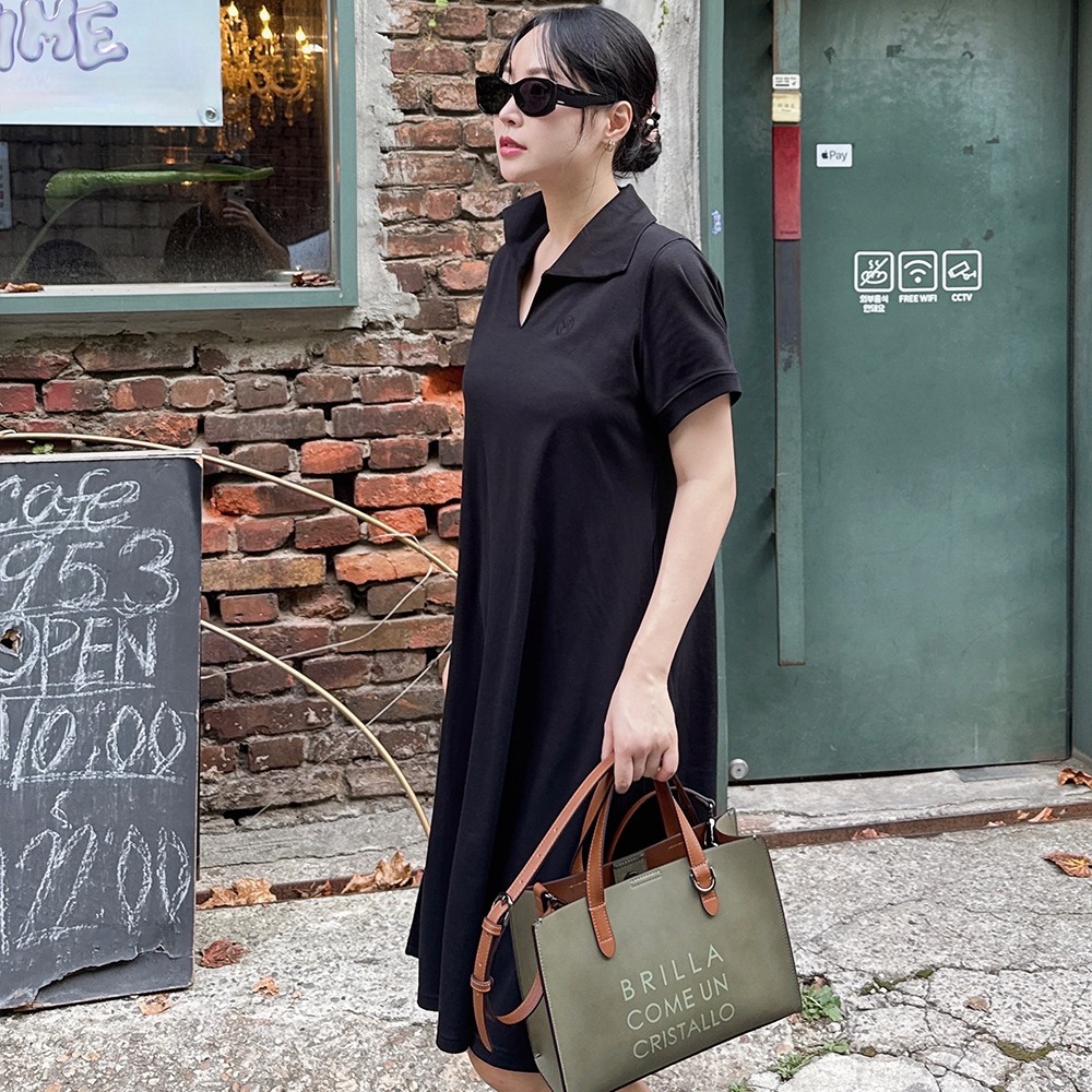 @w.sb.w #OOTD @w.sb.w #OOTD MARCE Half Tote Bag (Khaki)