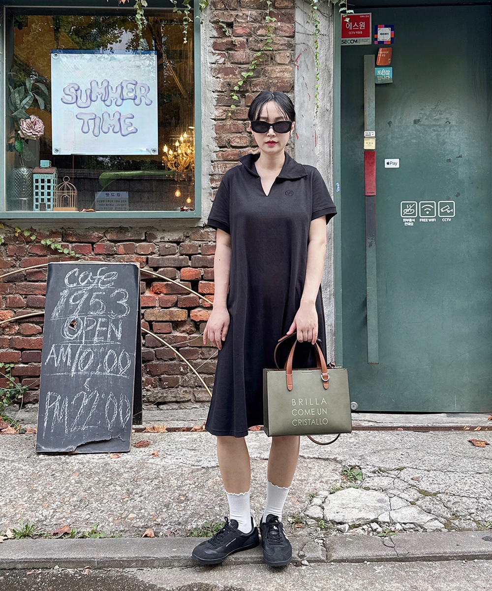 @w.sb.w MARCE Half Tote Bag (Khaki)