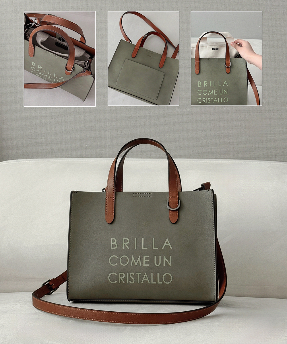 @w.sb.w MARCE Half Tote Bag (Khaki)