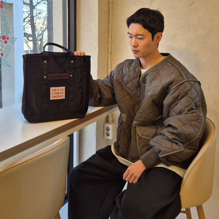 [@unic_yun_] MARCE  Nylon Tote Bag (Black) | Karim Rashid