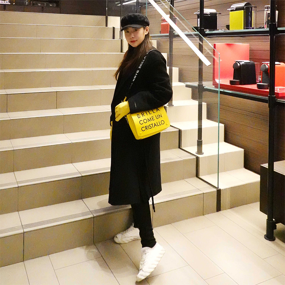 [@jennyworld_] MARCE Shoulder Bag (Sunnyside Yellow) | Karim Rashid