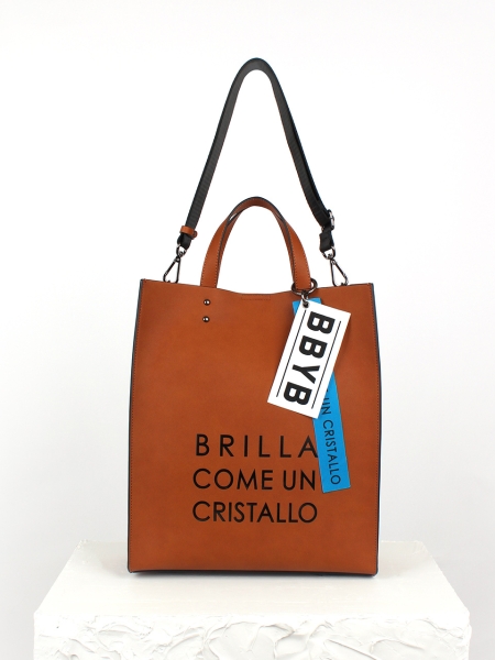 MARCE Unisex Tote Bag (Amber Brown)