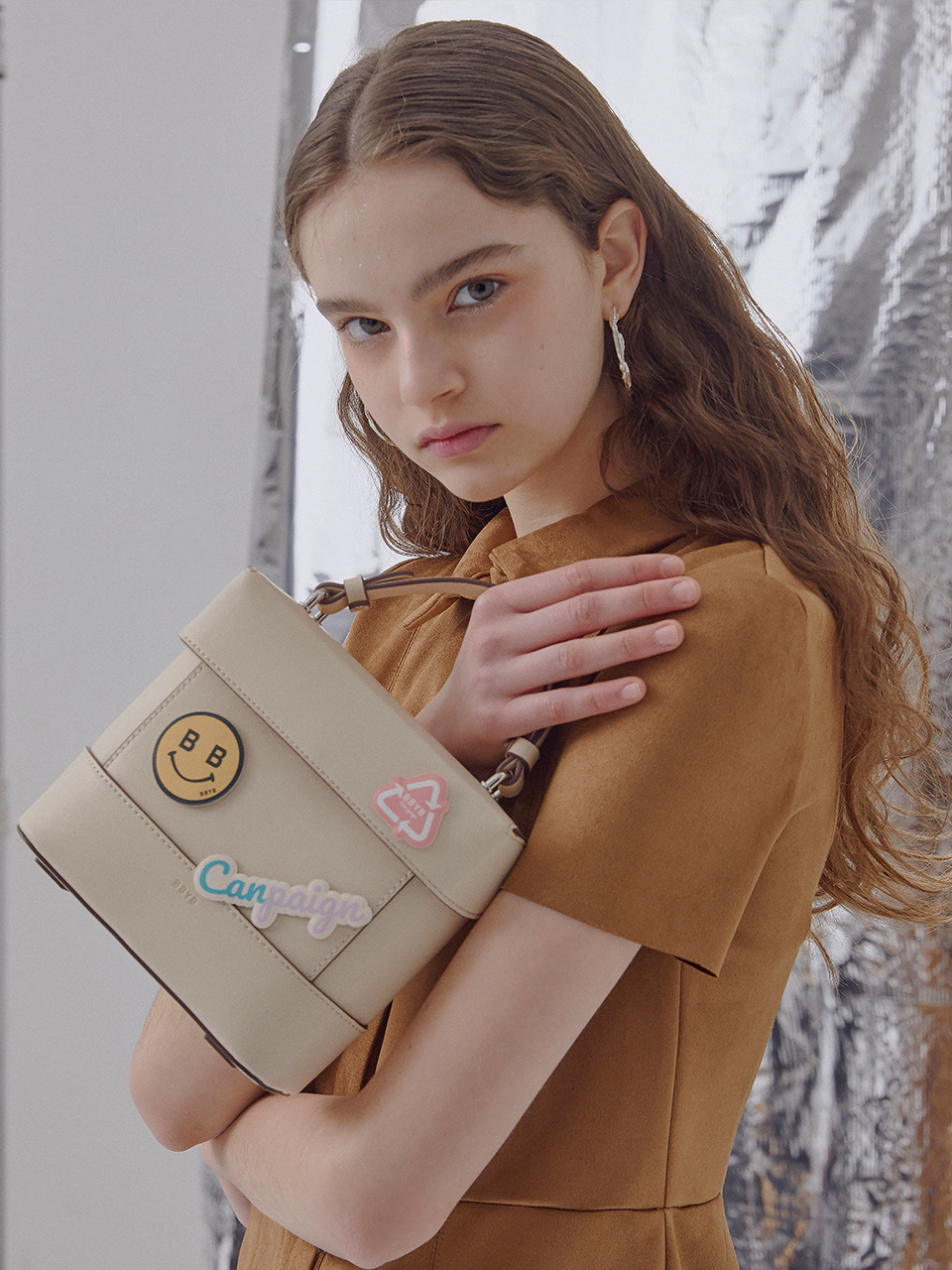 Tindy Square Bag (Butter Cream)