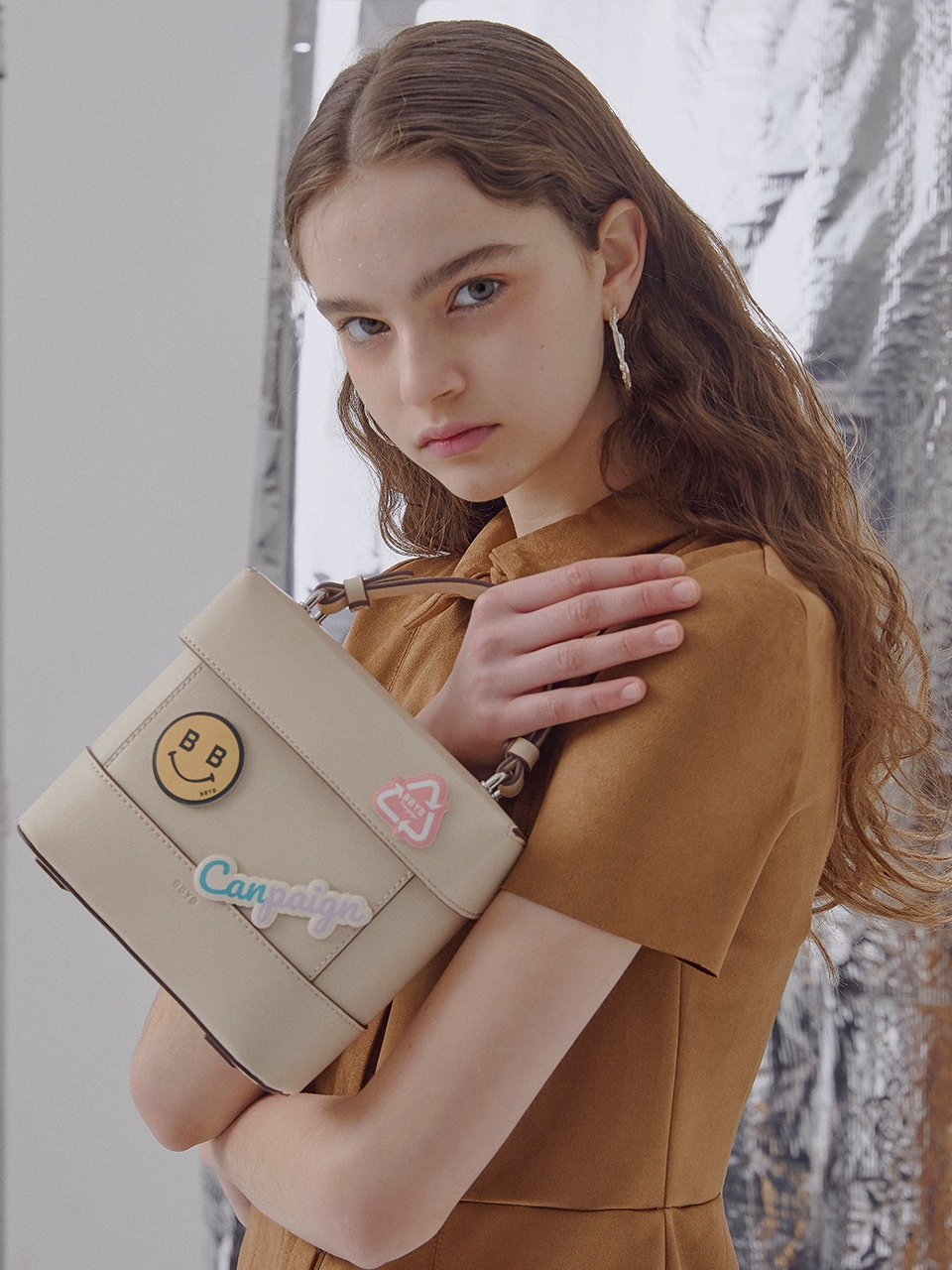 Tindy Square Bag (Butter Cream)