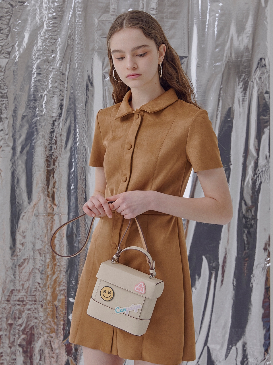 Tindy Square Bag (Butter Cream)