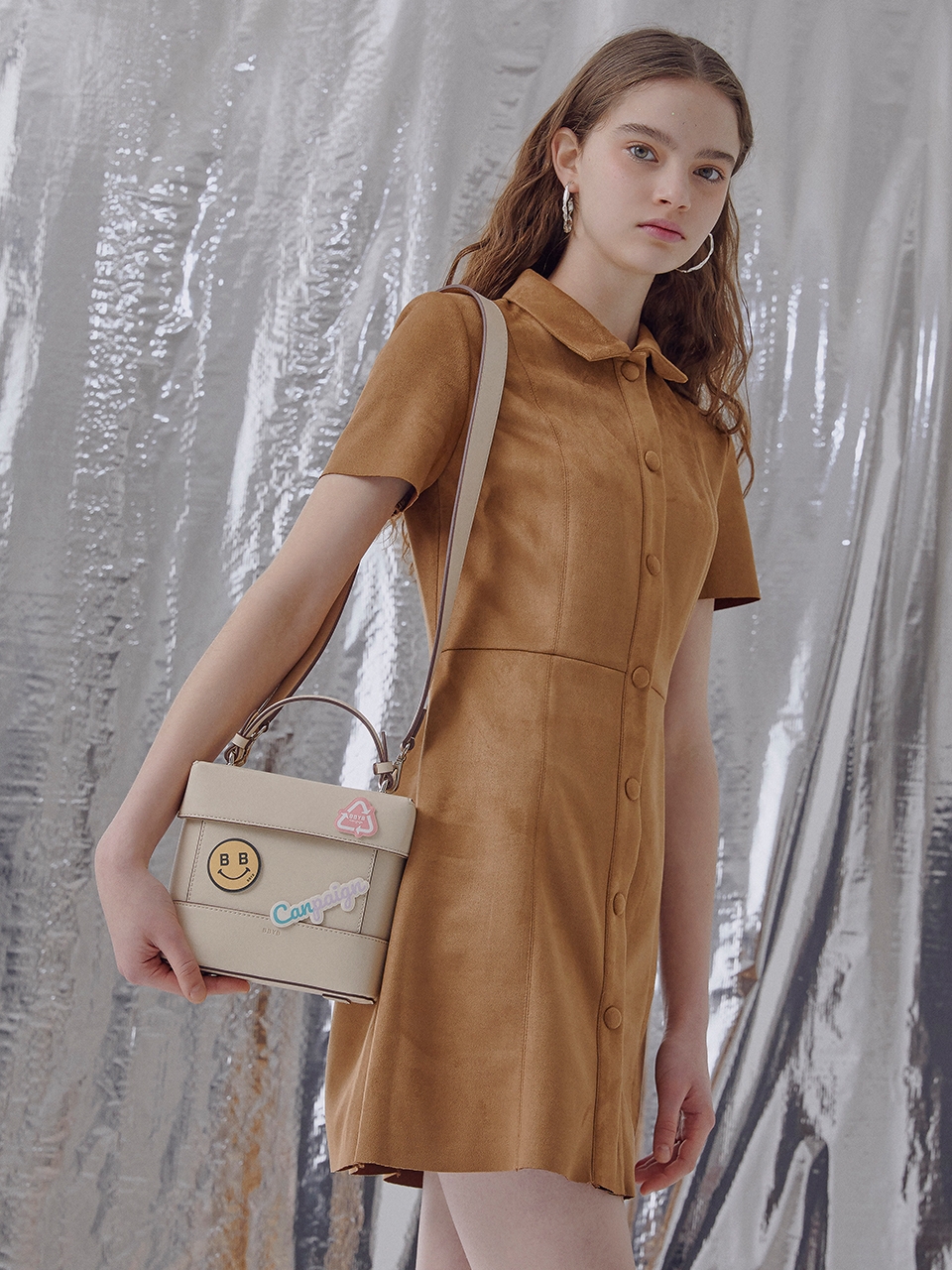 Tindy Square Bag (Butter Cream)