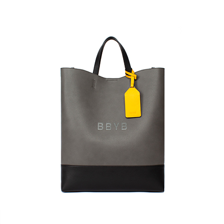 BRUNI Unisex Tote Bag (Charcoal Grey)