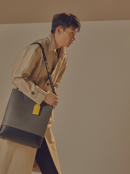 BRUNI Unisex Tote Bag (Charcoal Grey)