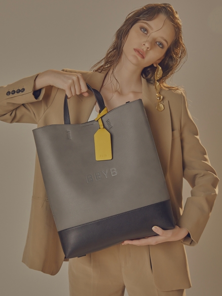 BRUNI Unisex Tote Bag (Charcoal Grey)