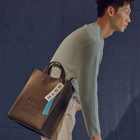 BBYB MARCE Unisex Tote Bag (Glow Black) | 비비와이비