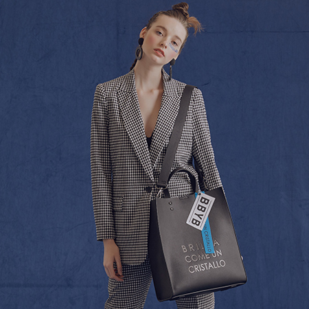 BBYB MARCE Unisex Tote Bag (Glow Black) | 비비와이비