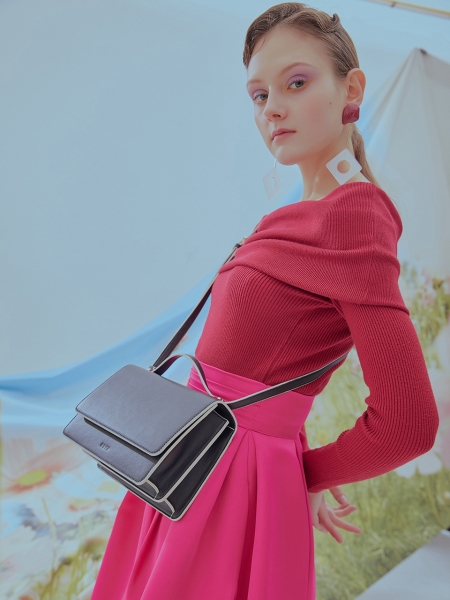 Heather Bag (Jade Black)