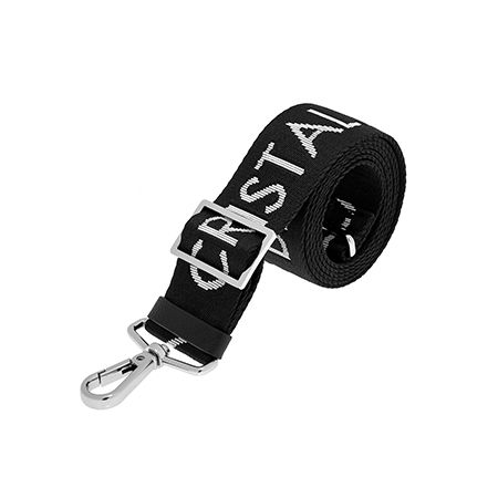 MARCE Lettering Webbing Strap (Silver)