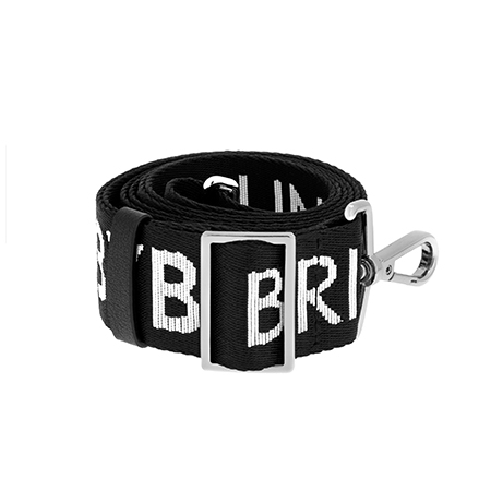 MARCE Lettering Webbing Strap (Silver)