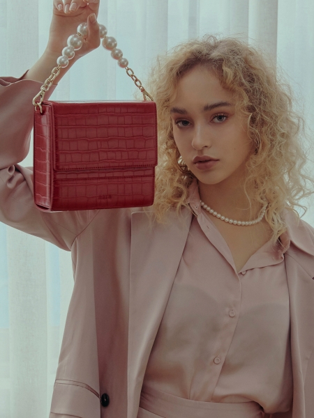 Croc Lily Bag (Samba Red)