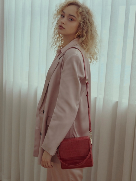 Croc Lily Bag (Samba Red)