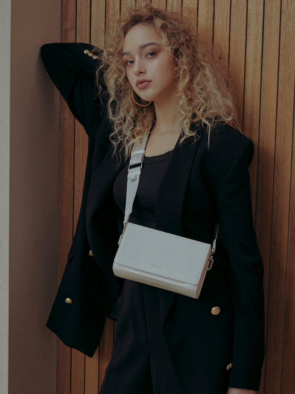 Mio Unisex Cross Bag (Titanium White)