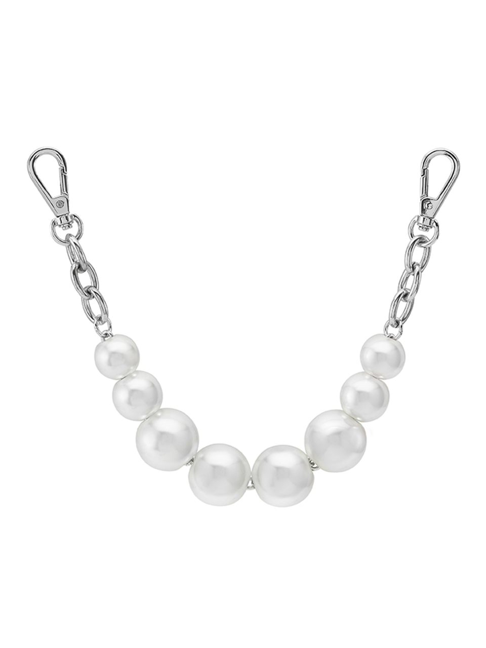 Pearl Chain strap (Silver)