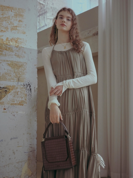 Croc Ora Tote Bag (Chestnut Brown)