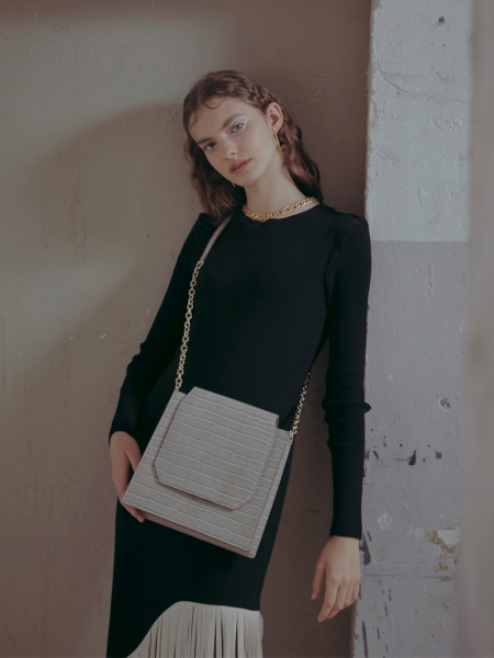 Croc Ora Tote Bag (Quiet Grey)