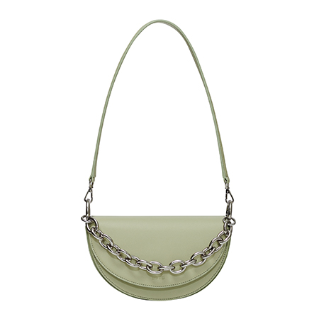 Atti Saddle Cross Bag (Muted Lime)