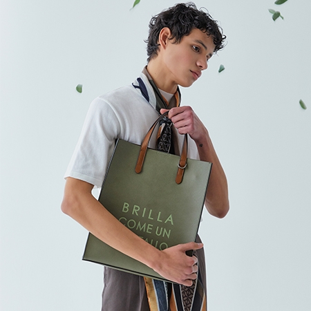 MARCE Slim Unisex Tote Bag (Sage Khaki)