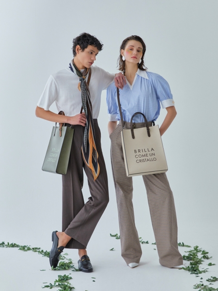 MARCE Slim Unisex Tote Bag (Sage Khaki)