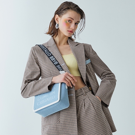 MARCE Shoulder Bag Denim (Light Blue)