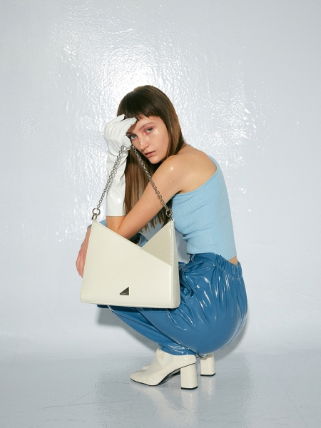 [리퍼브] Nuwa Cross Bag (Cloud White)