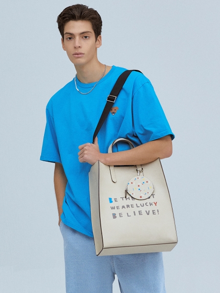 [BBYB X 권신홍] MARCE Unisex Tote Bag (Sand Ivory)