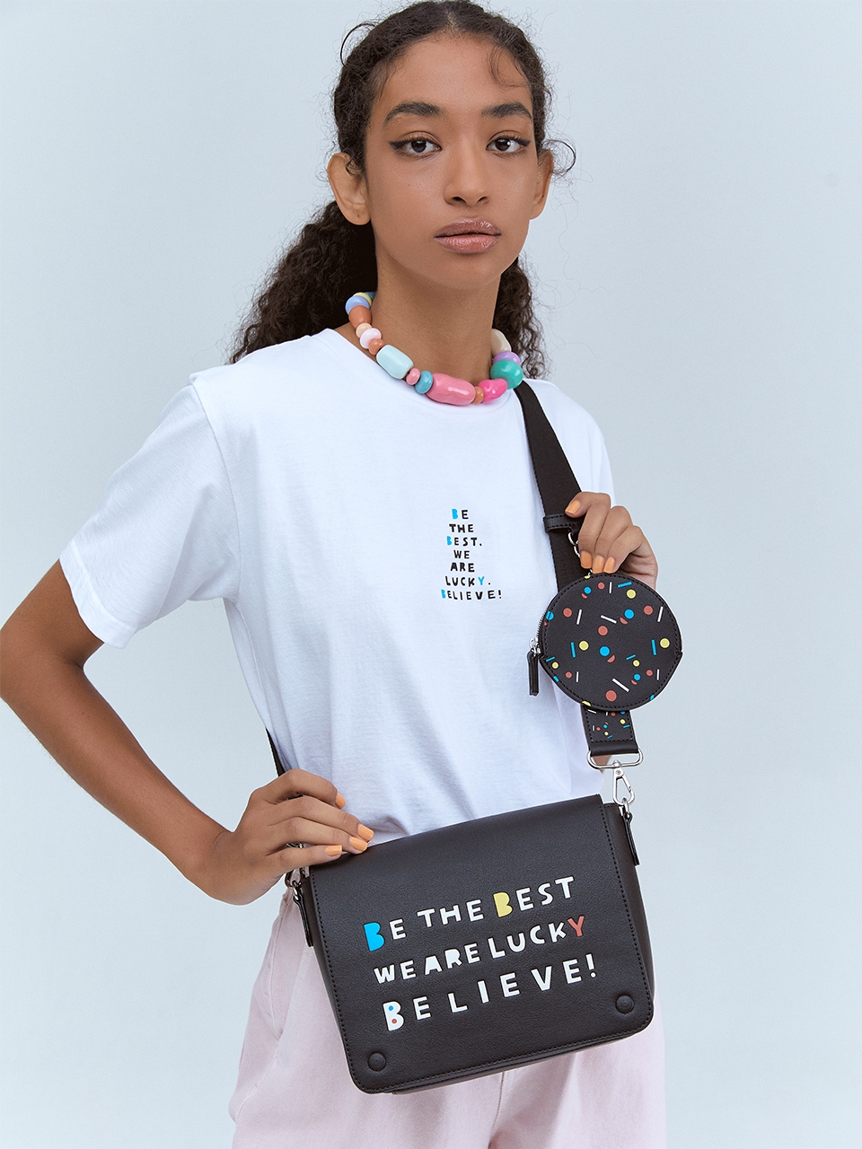 [BBYB X 권신홍] MARCE Shoulder Bag (Jade Black)