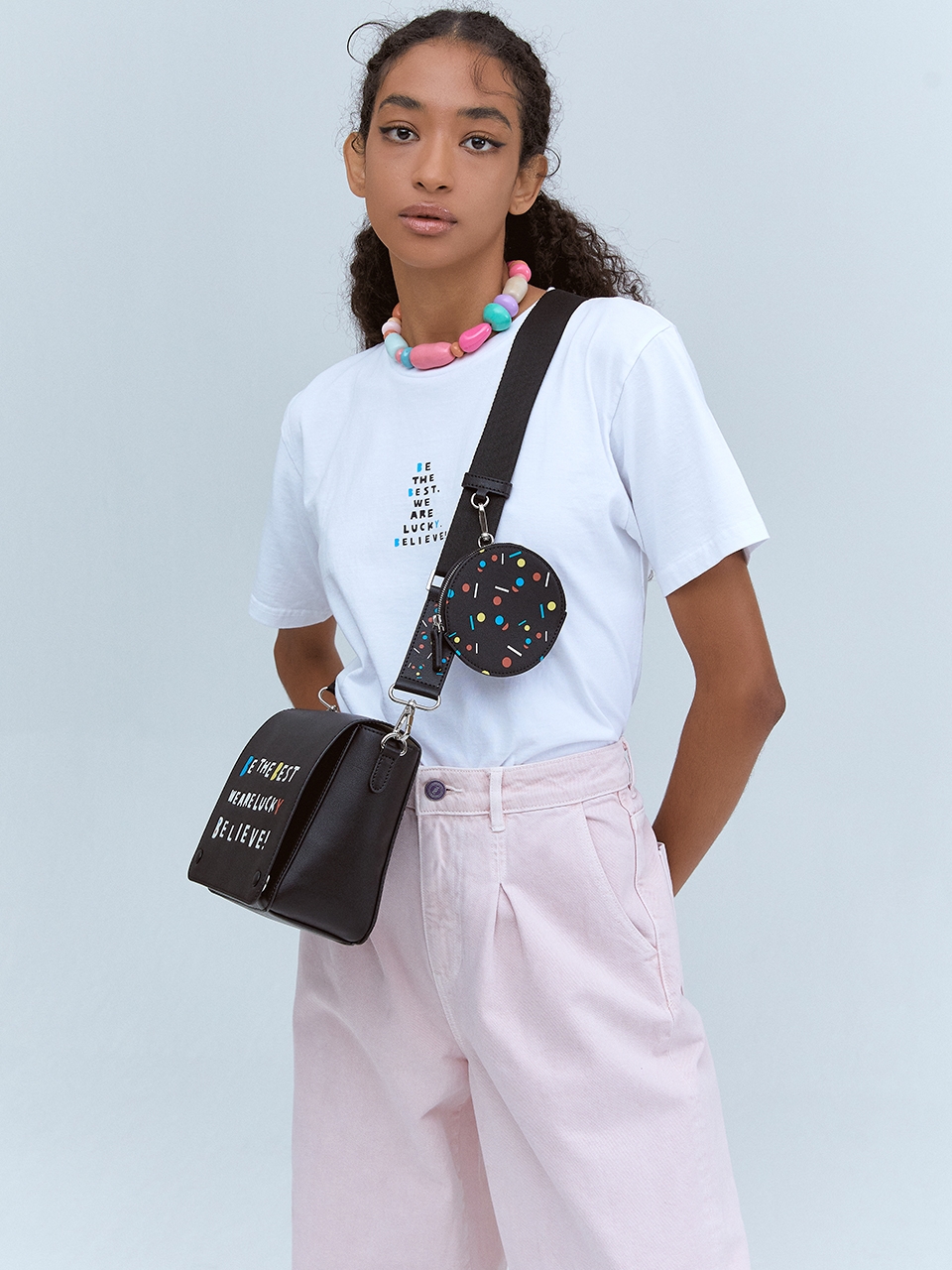 [BBYB X 권신홍] MARCE Shoulder Bag (Jade Black)