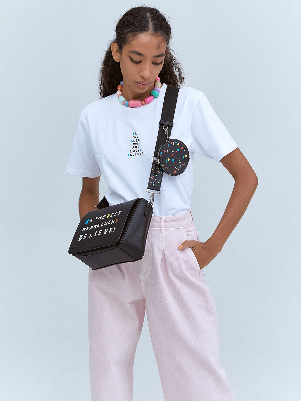 [BBYB X 권신홍] MARCE Shoulder Bag (Jade Black)