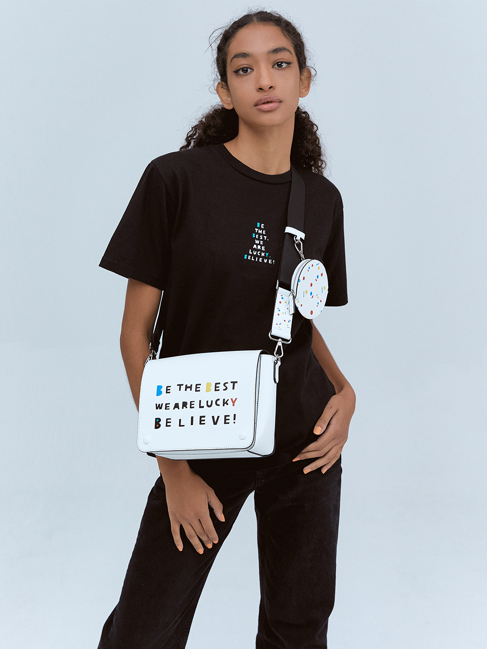 [BBYB X 권신홍] MARCE Shoulder Bag (Titanium White)