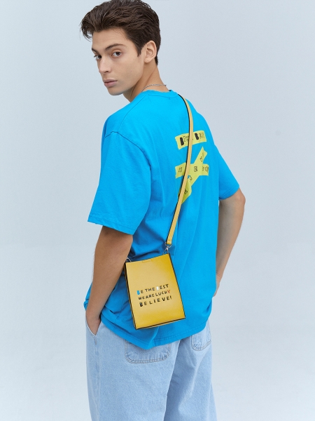 [리퍼브] [BBYB X 권신홍] MARCE Unisex Mini Square Bag (Maple Yellow)