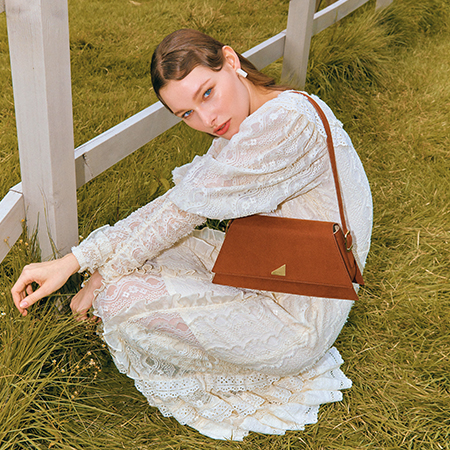 Miu Suede Shoulder Bag (Friar Brown) Miu Suede Shoulder Bag (Friar Brown)