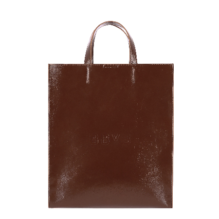 Nov Unisex Large Tote Bag (Crinkled D.Brown) Nov Unisex Large Tote Bag (Crinkled D.Brown)